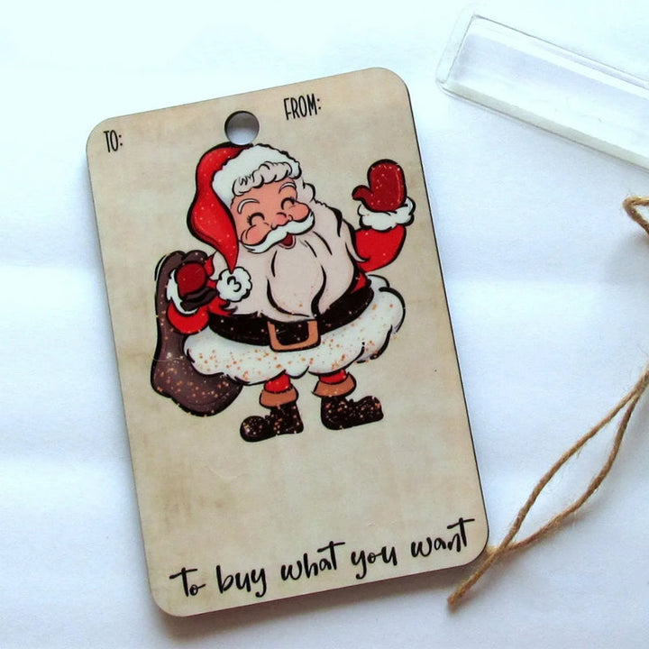 Lisslune | Santa Christmas money holder
