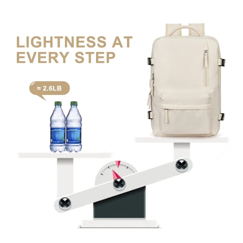 Lisslune | Women's large travel waterproof hiking backpack