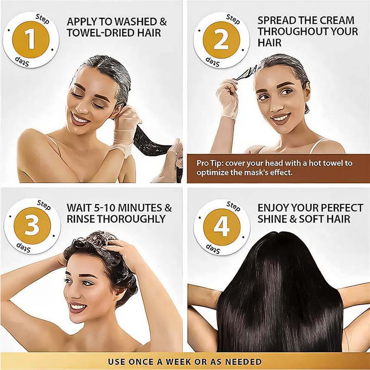 Lisslune | Moisturizing Maca Hair Collagen