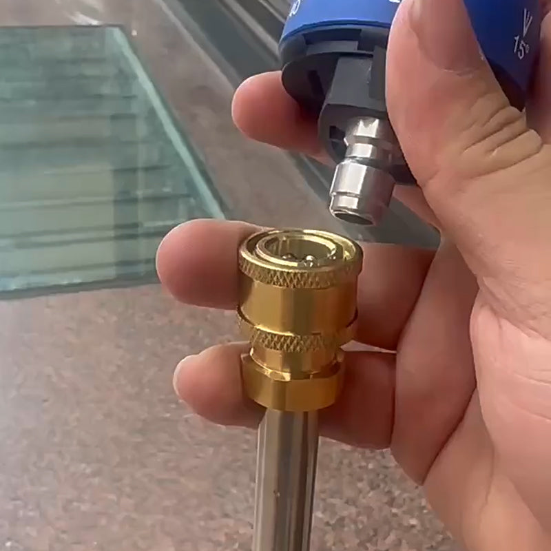Lisslune | Stainless Steel Multifunctional Pressure Cleaner Spray Nozzle