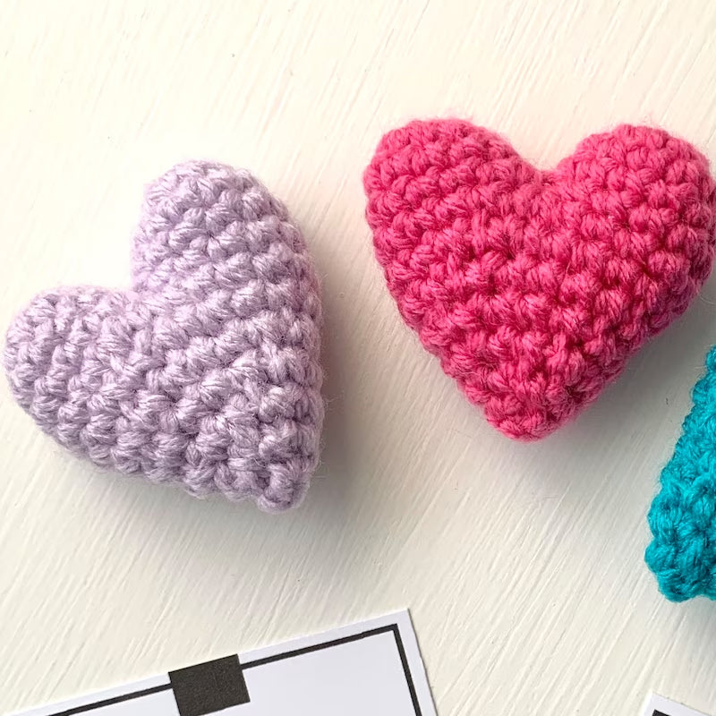 Lisslune | Pocket Hug Crocheted Heart Small Gift