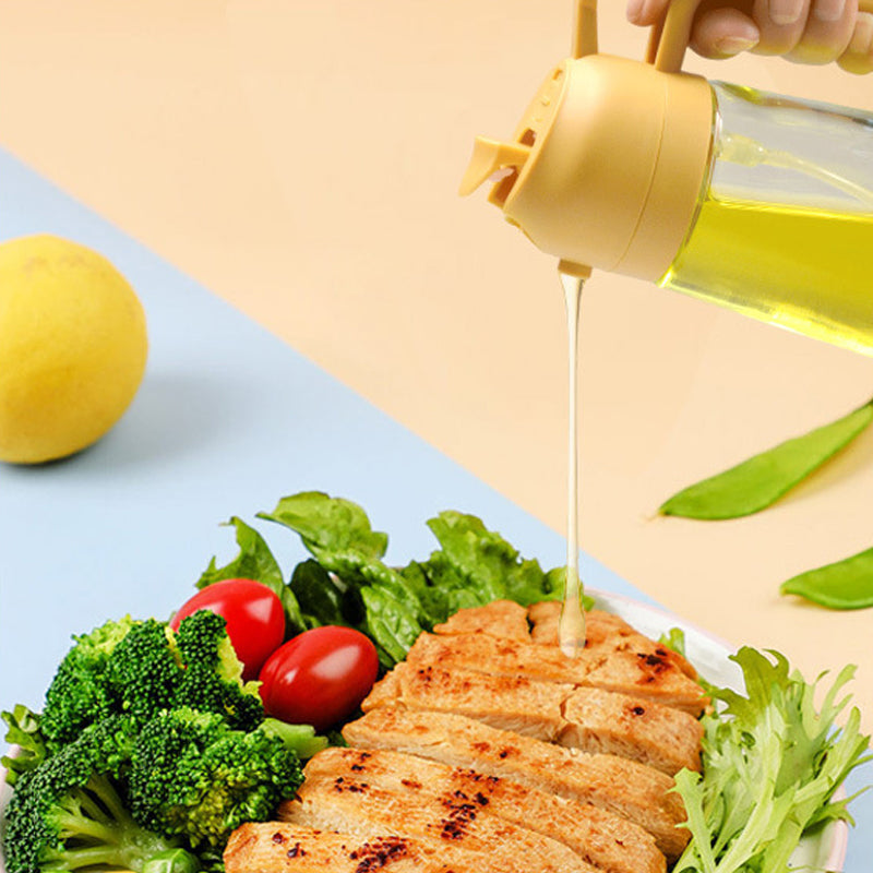 Lisslune | 2-in-1 multifunctional oil bottle