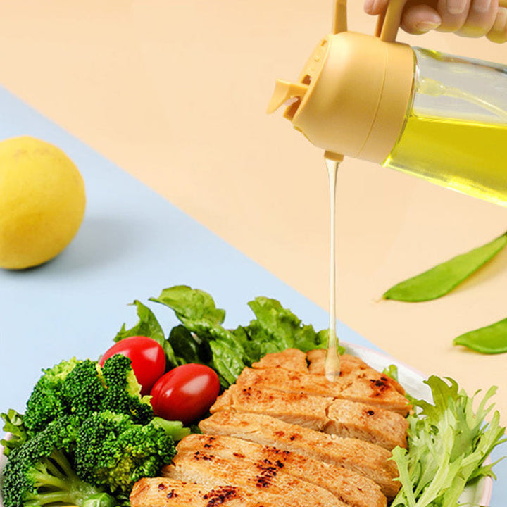 Lisslune | 2-in-1 multifunctional oil bottle