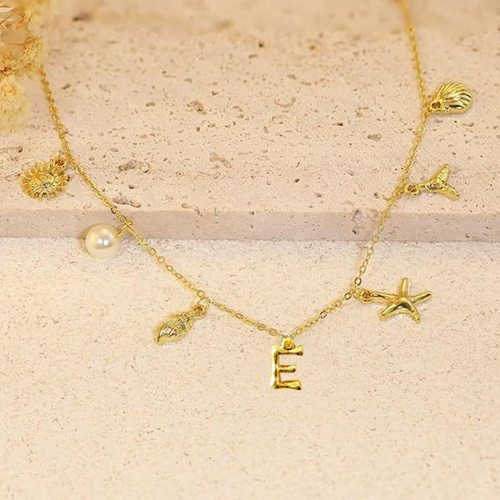 Lisslune | Ocean letter chain