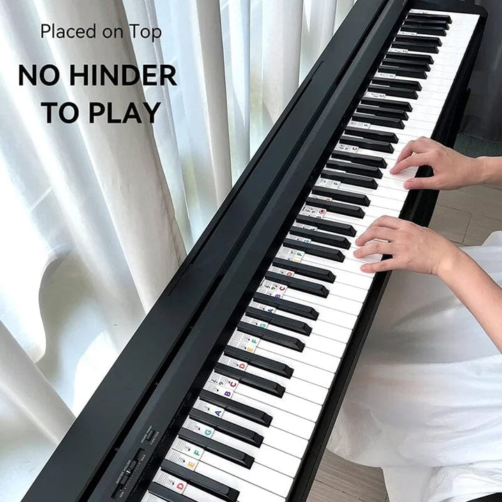 Lisslune | Removable Piano Keyboard Note Labels