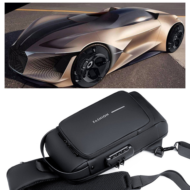 Skorter | Theft-proof shoulder bag with USB charging port