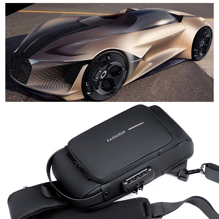 Skorter | Theft-proof shoulder bag with USB charging port