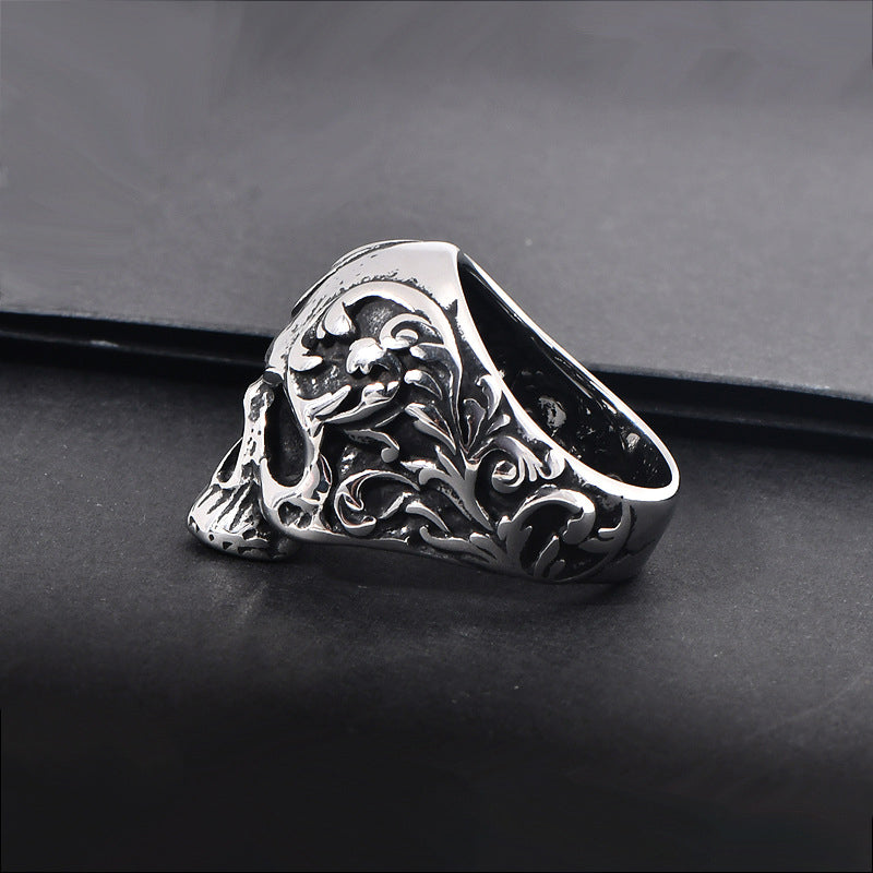 Lisslune | Punk Style Titan Skull Ring