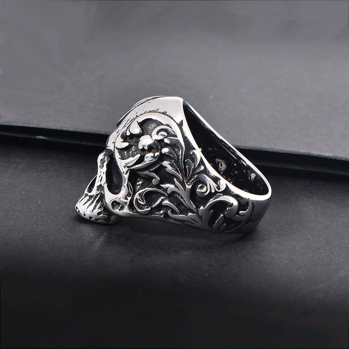 Lisslune | Punk Style Titan Skull Ring