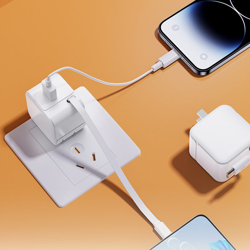 Lisslune | Charger with retractable charging cable