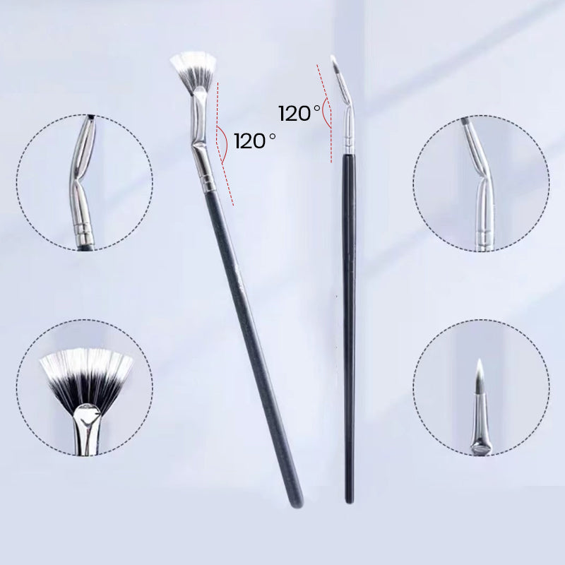 Lisslune | Angled mascara brush with wave cut