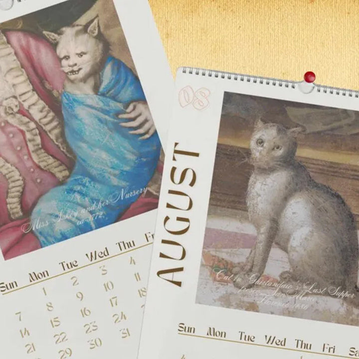 Lisslune | 2024 Wall Calendar, Funny Art Novelty Gift