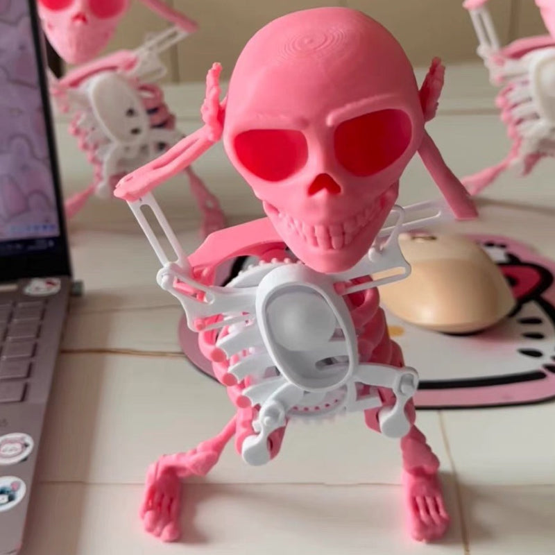 Lisslune | Dancing and swinging 3D skull toy