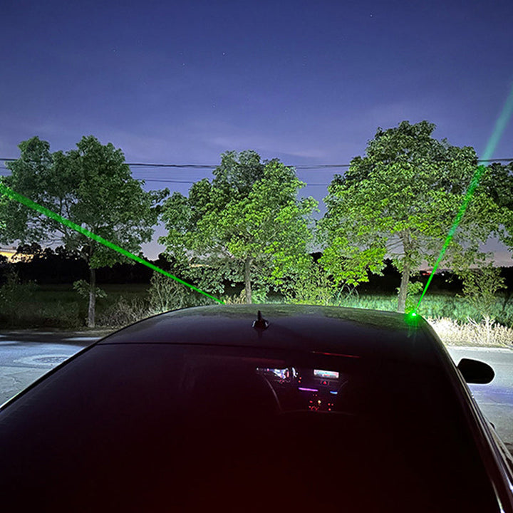 Lisslune | Laser light mounted on the vehicle