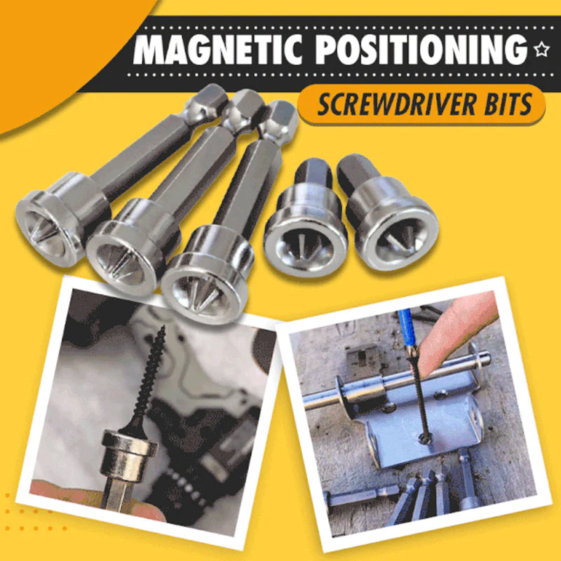 Lisslune | Magnetic Positioning Screwdriver Bits (5 pieces)