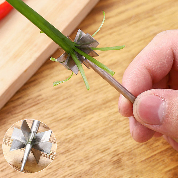 Lisslune | Stainless Steel Plum Blossom Onion Cutter