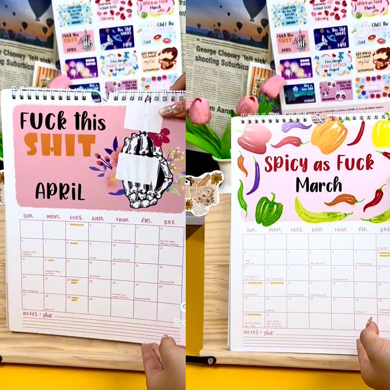 Lisslune | New Version - Hot Air Balloon - NOW IT STARTS AGAIN 2025 CALENDAR