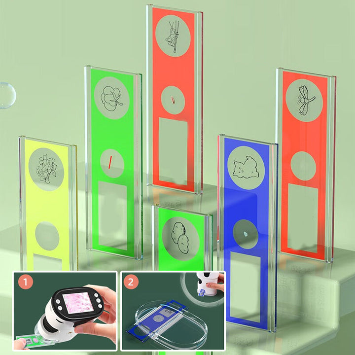 Lisslune | Portable Microscope with Lighting is suitable for home use