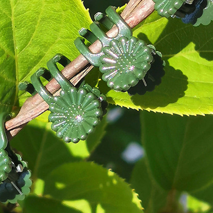 Lisslune | Mounting clip for plants and flowers on support poles