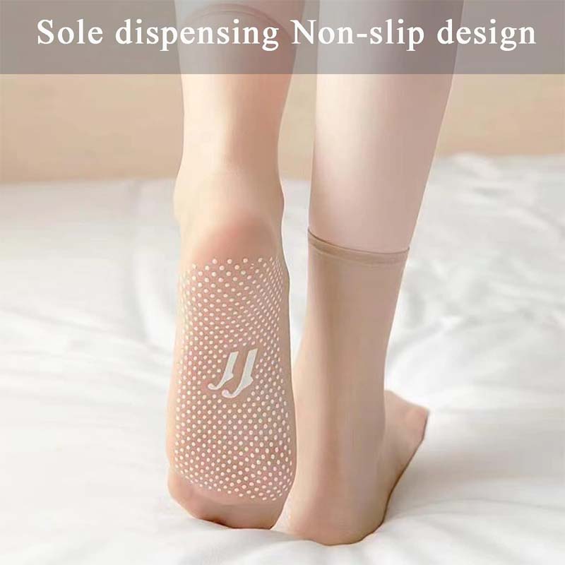 Lisslune | Spring Summer Invisible Non-Slip Crystal Silk Socks