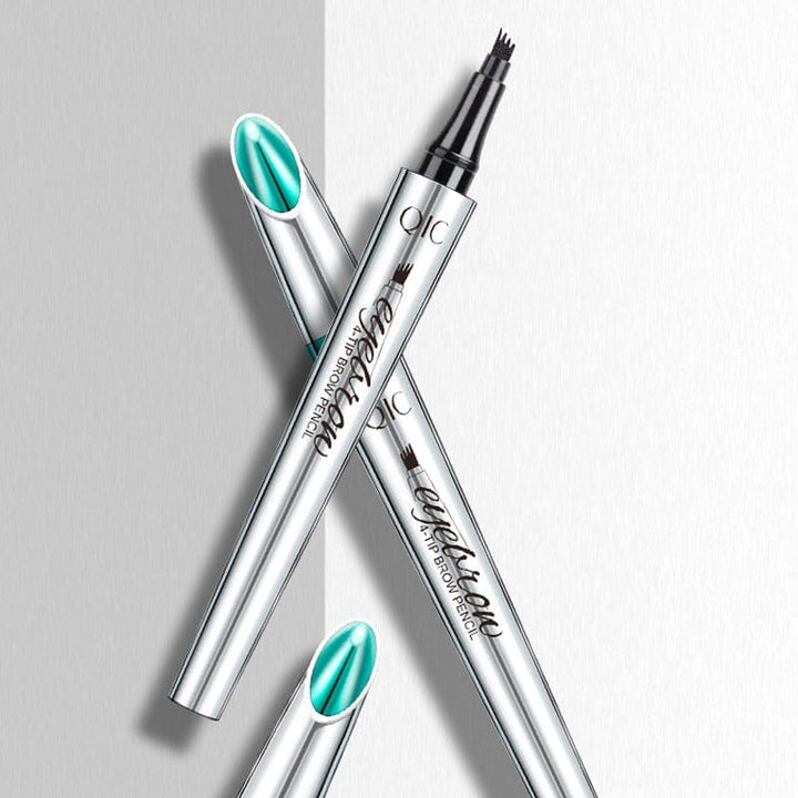 Lisslune | Waterproof 3D Microblading Eyebrow Pencil with 4 Fork Tips