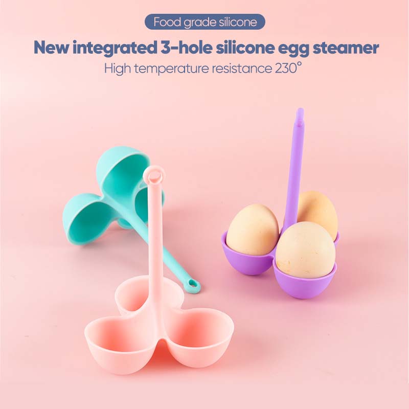 Lisslune | Food-grade silicone egg steamer