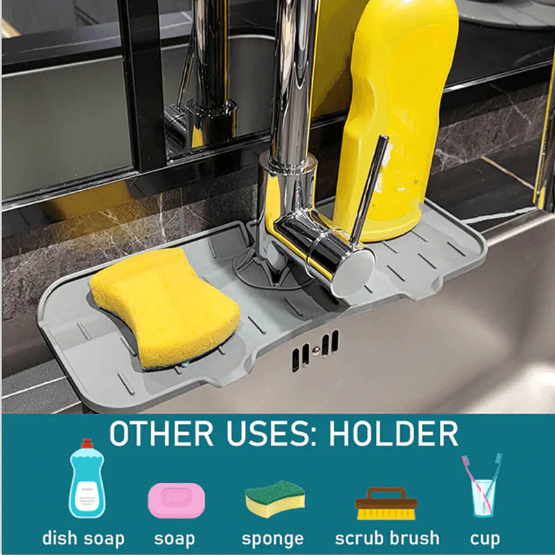 Lisslune | Silicone Faucet Handle Drop Catcher