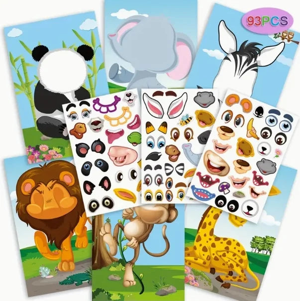 Lisslune | Toddler Sticker Book for Boys and Girls