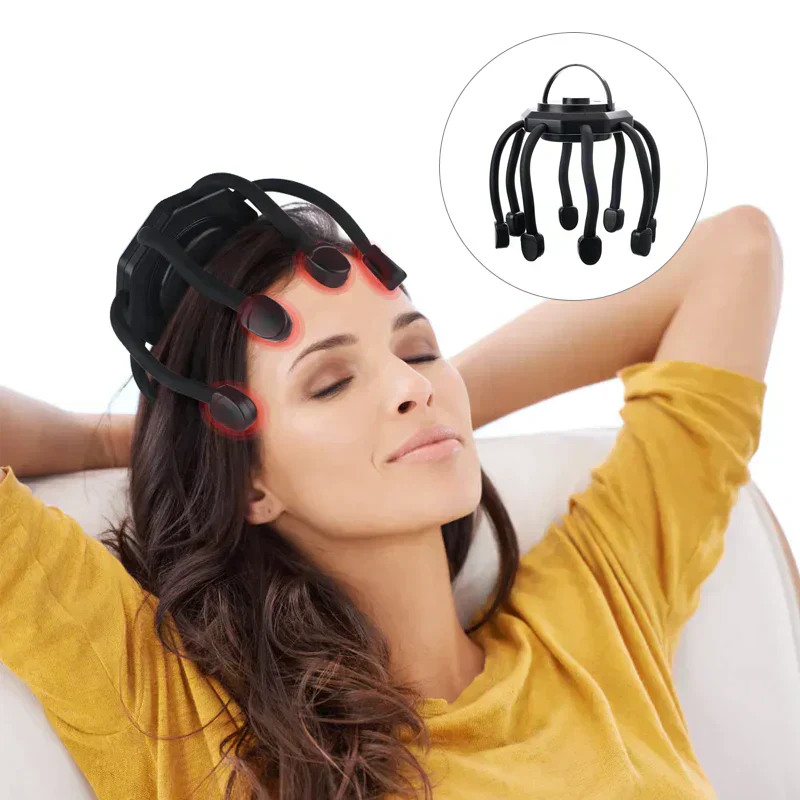 Lisslune | HoofdZorg RelaxPro – Portable Scalp Massager for Stress Reduction and Hair Growth