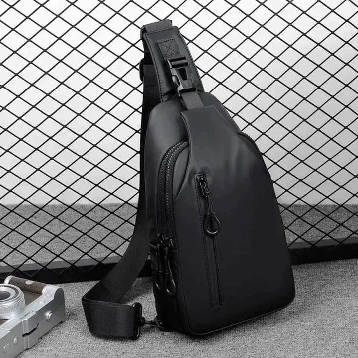 Lisslune | UrbanShield Waterproof Crossbody Bag with Anti-Theft Design