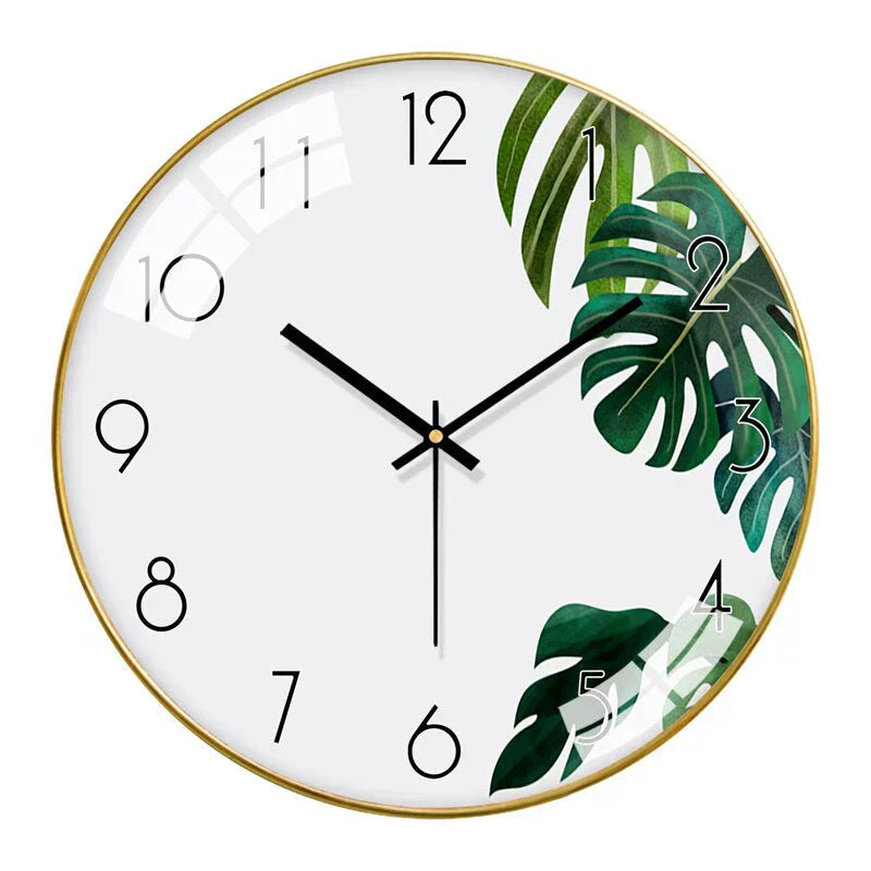 Lisslune | Skandora Silent Wall Clock – Modern minimalist clock for Nordic interior
