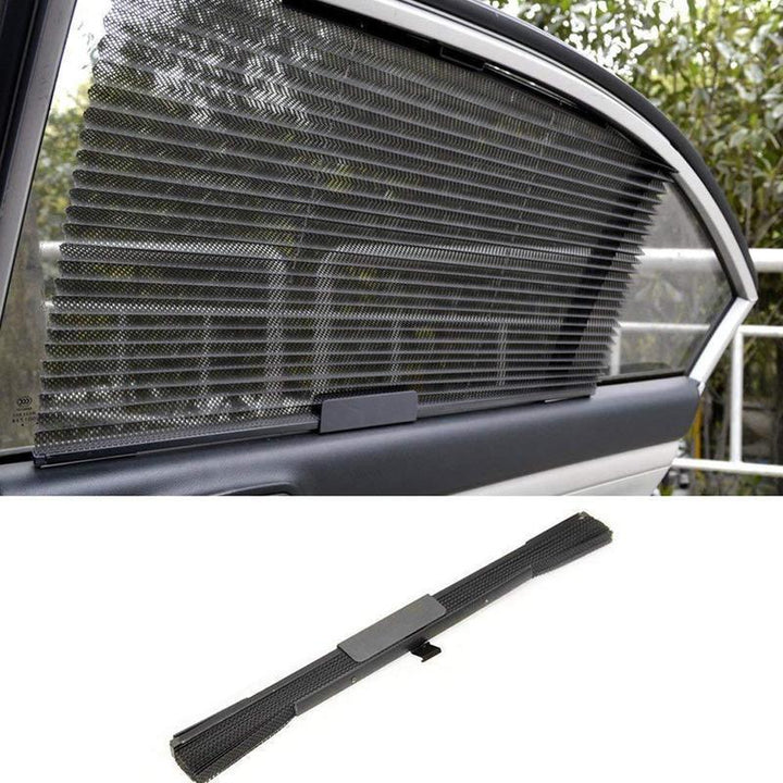 Lisslune | Car Window Sunshade Curtain, 3M Adhesive, black
