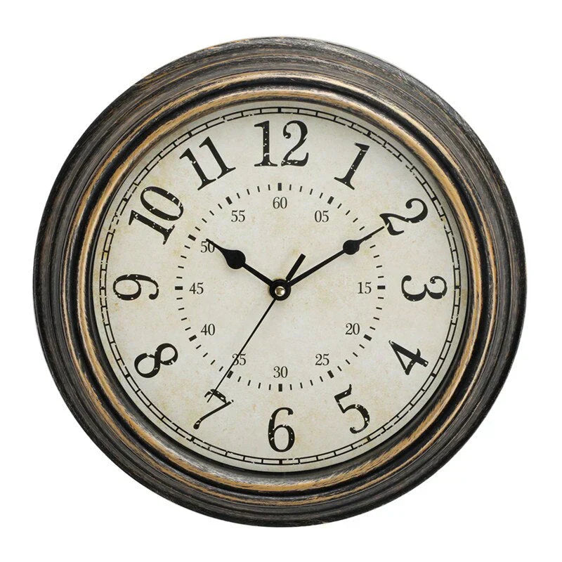 Lisslune | RusticCharm Vintage Wall Clock