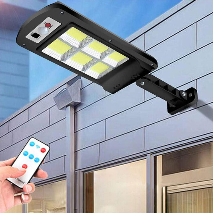 Lisslune | 200W Outdoor Solar LED Lamp with Remote Control, Motion and Twilight Sensor