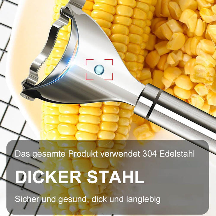 Lisslune | Corn on the cob peeler made of stainless steel
