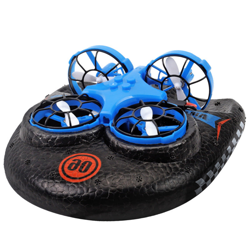 Lisslune | Water, Land & Air 3-in-1 Deformation Drone Hovercraft, Rechargeable, Adjustable Speed, Tumbling, The Best Christmas Gift for Children