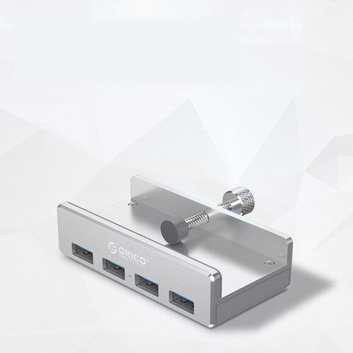Lisslune | Mountable USB 3.0 adapter hub on the desk side