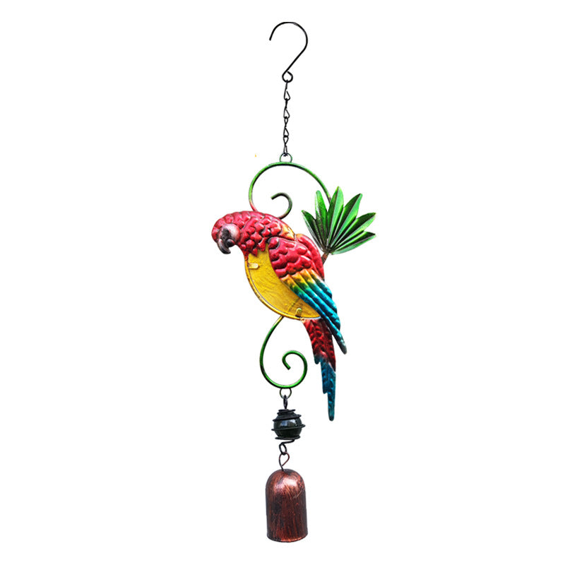 Lisslune | Three-dimensional parrot wind chime, hanging decoration