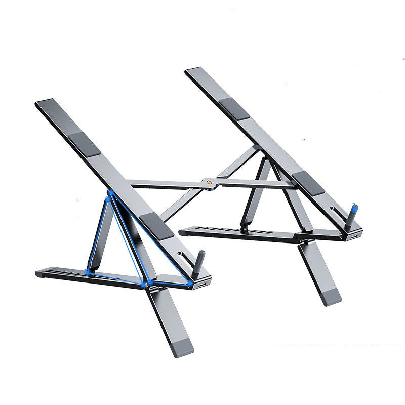 Lisslune | Portable Foldable Adjustable Laptop Stand, with Fold-up and Lightweight Design, for Home & Office