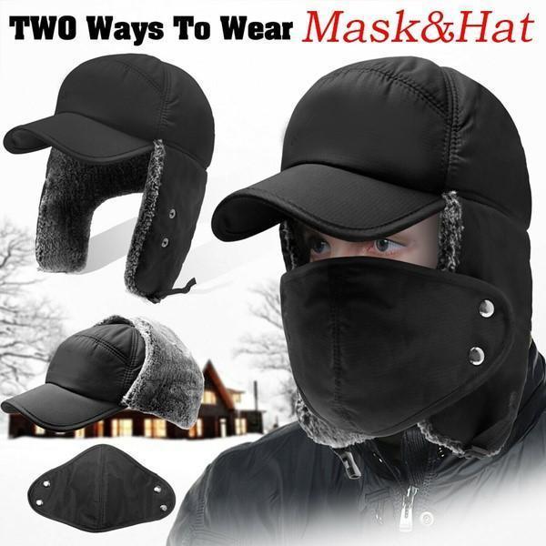Lisslune | Unisex windproof & warm & ear and face protection cap