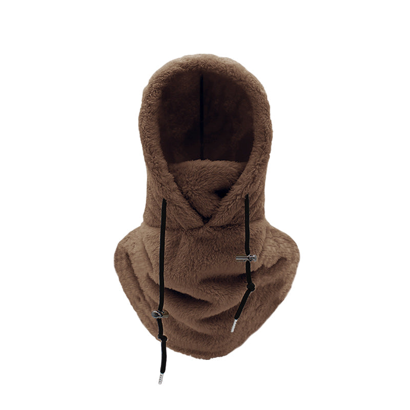 Lisslune | Ski mask with Sherpa hood