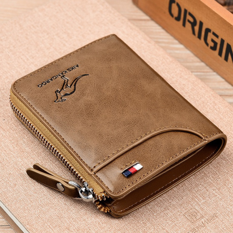 Lisslune | WalletPro – Men’s Genuine Leather RFID Anti-Theft Wallet
