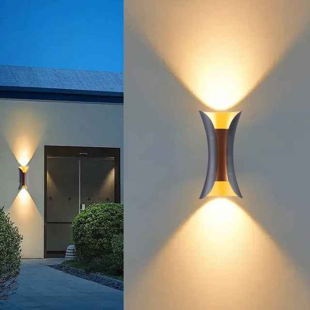 Lisslune | 6W-10W LED Outdoor Wall Light – Waterproof Garden & Patio Lighting for Indoor & Outdoor Use