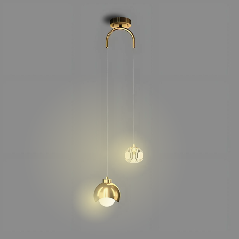 Lisslune | Modern LED Pendant Light for Stylish Ambiance in Bedroom and Dining Room