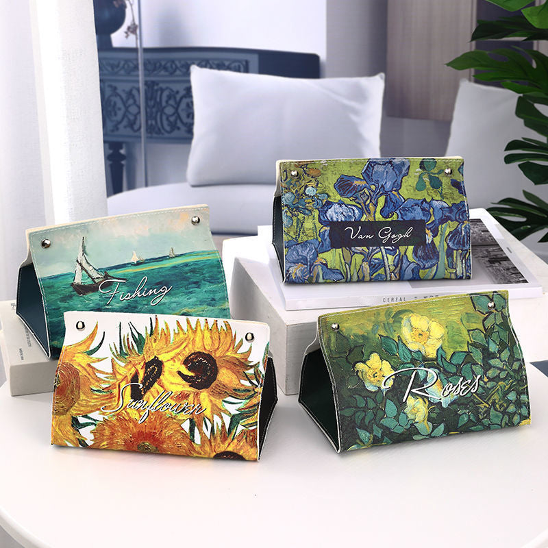 Lisslune | Creative Tissue Box Made of Leather🔥