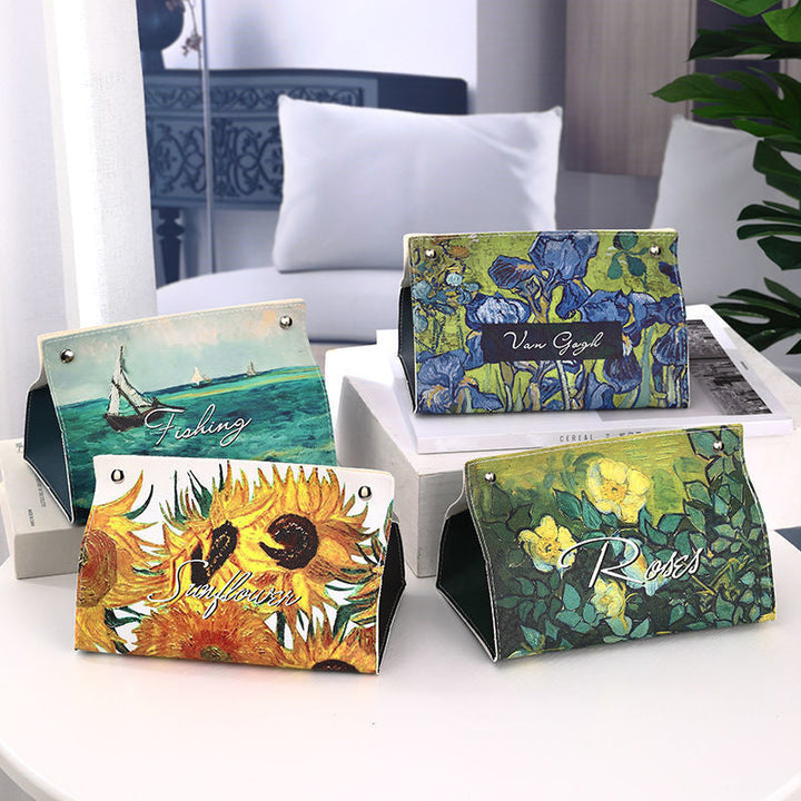 Lisslune | Creative Tissue Box Made of Leather🔥