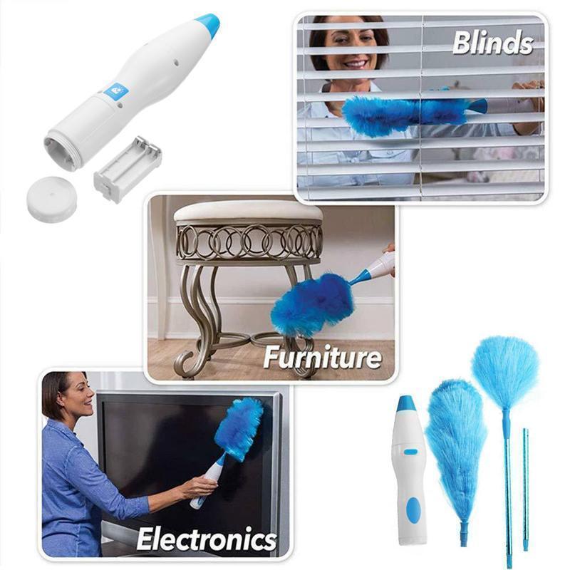 Lisslune | Hurricane Spinning Duster with 2 replaceable Brushes