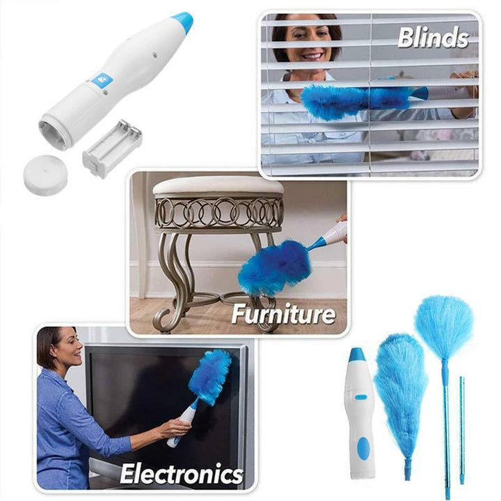 Lisslune | Hurricane Spinning Duster with 2 replaceable Brushes