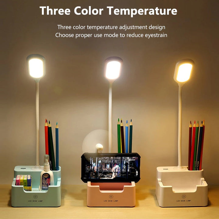 Lisslune | Desk lamp with phone holder