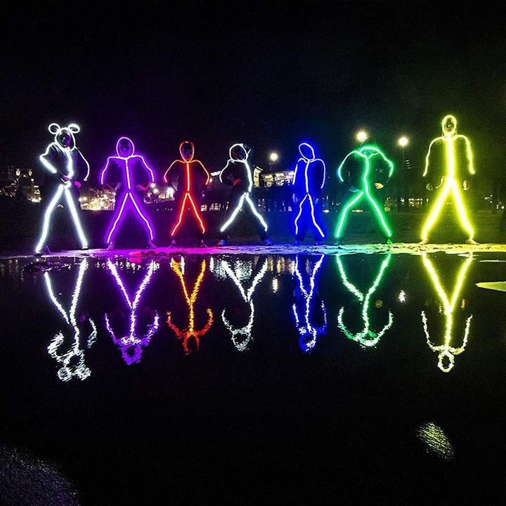 Lisslune | Stick Figure LED Light Line